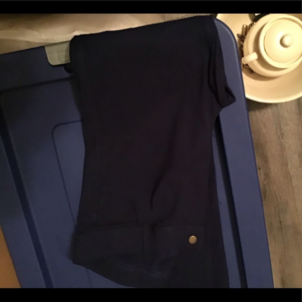 Amaryllis navy blue leggings